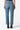 BLUE HIGH-RISE STRAIGHT-LEG JEANS | Ideo | CULT MIA