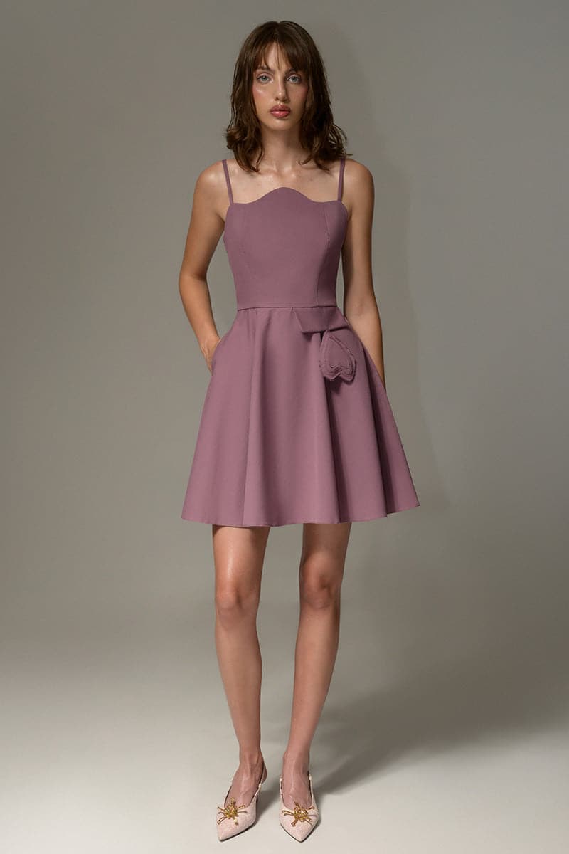 PURPLE PASSION DOLL MINI DRESS - CULT MIA