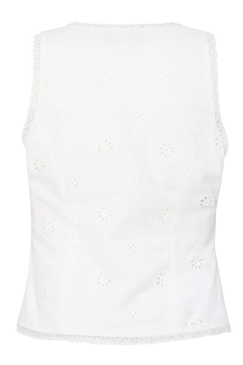 BAHIA TOP IN OFF WHITE - CULT MIA