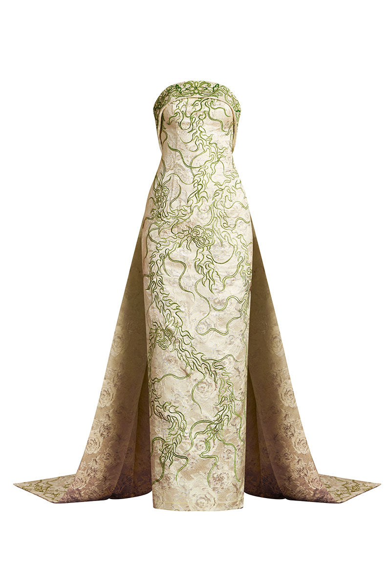 PHOENIX BROCADE GOWN