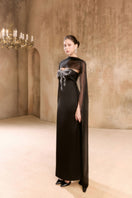 Elegant Arti Apparel gown from the RENTA DRESS collection, featuring flowing fabric and intricate design details.