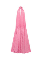 Sisters TALIA Maxi Dress in Powder Rose, flowing long dress with elegant fabric, perfect for summer or special occasions.