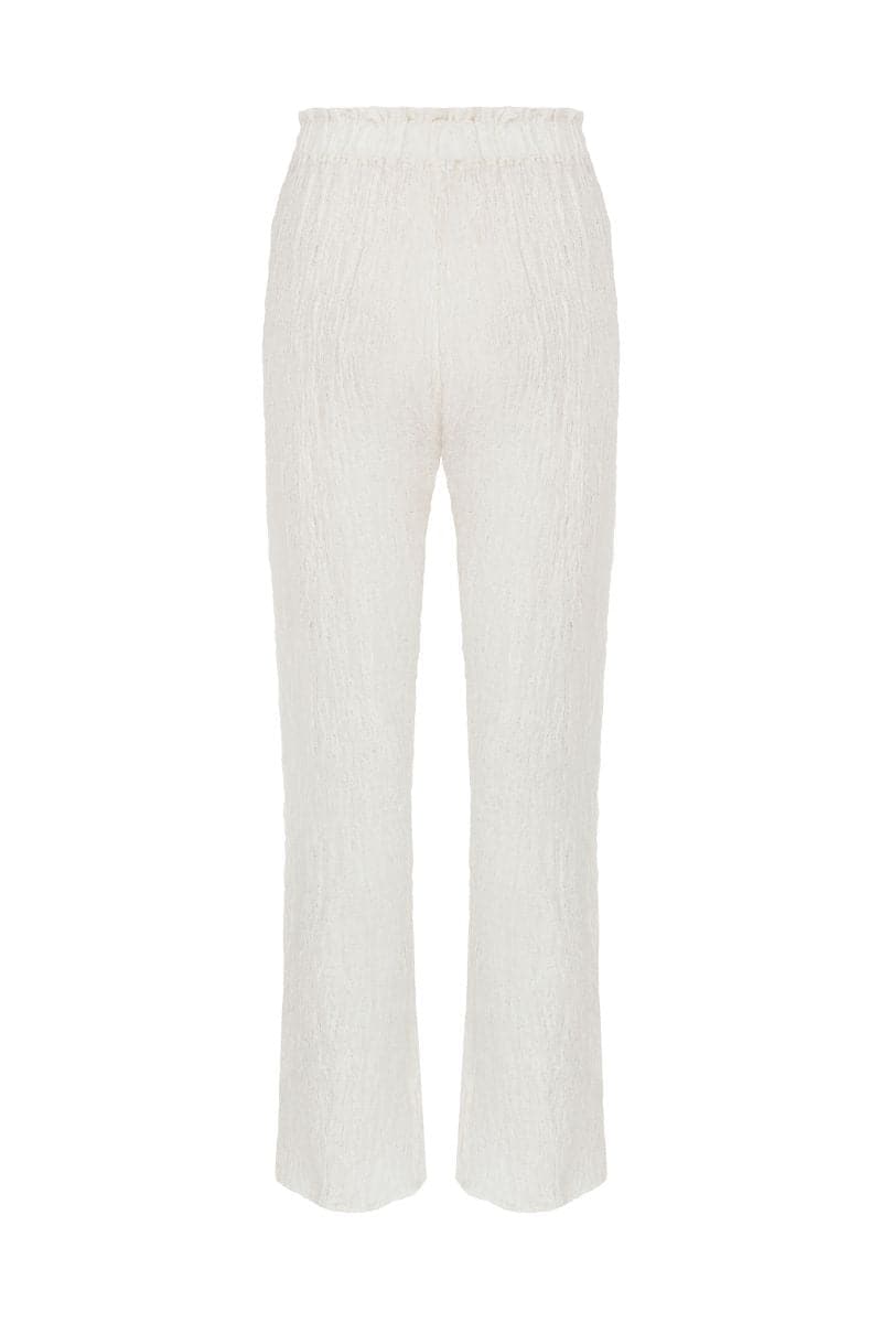 SPUME HAM KAIMAK WHITE PANTS - CULT MIA