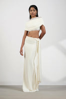 Deme By Gabriella Alyssa co-ords set featuring a stylish top and matching skirt in trendy fabric, perfect for casual or semi-formal wear.