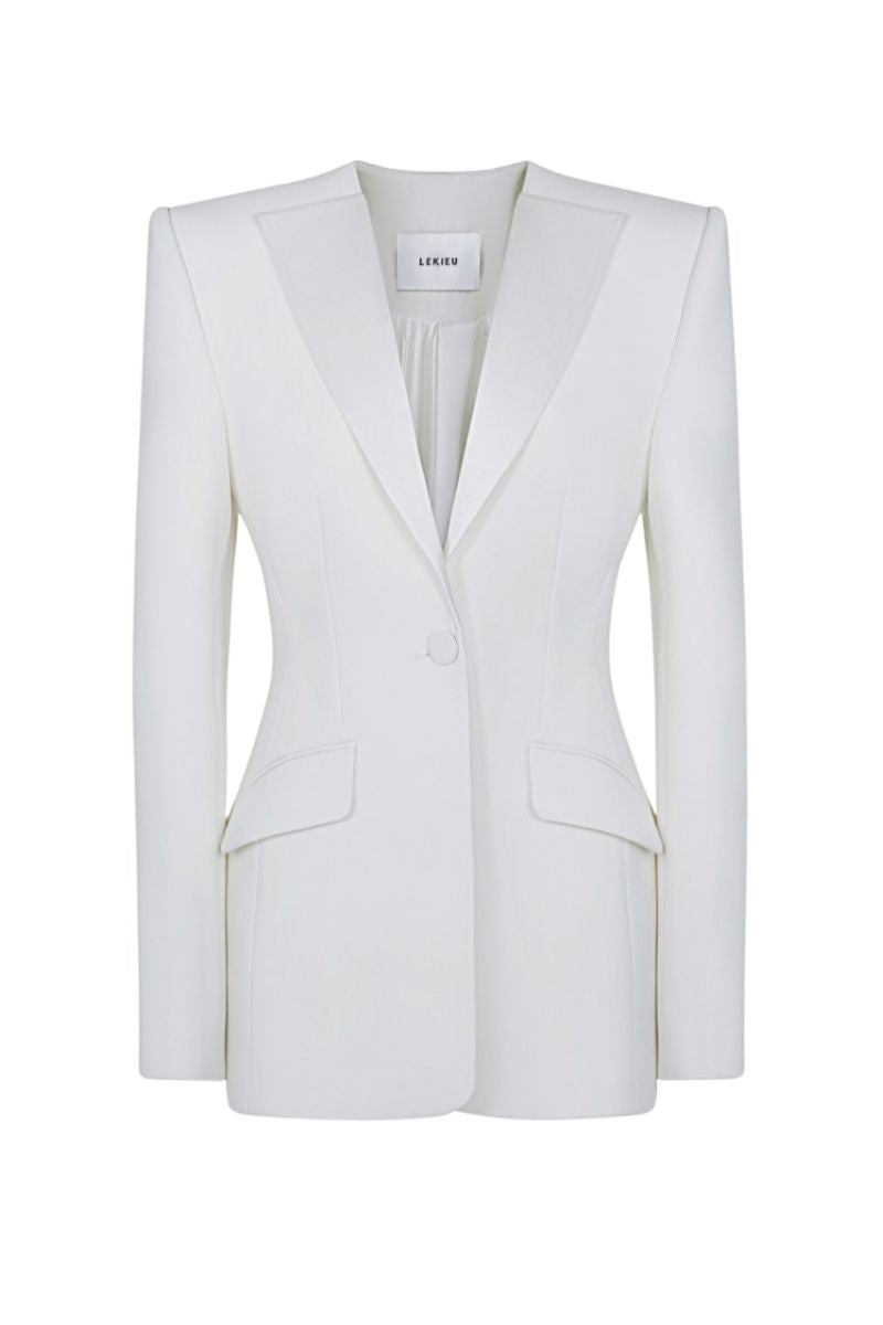 BELGRAVE WHITE JACKET - CULT MIA