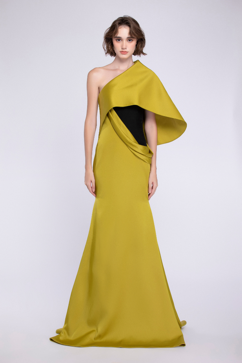 CHARTREUSE FLOW GOWN | CULT MIA | TONYY CHARTREUSE FLOW GOWN | CULT MIA | TONYY