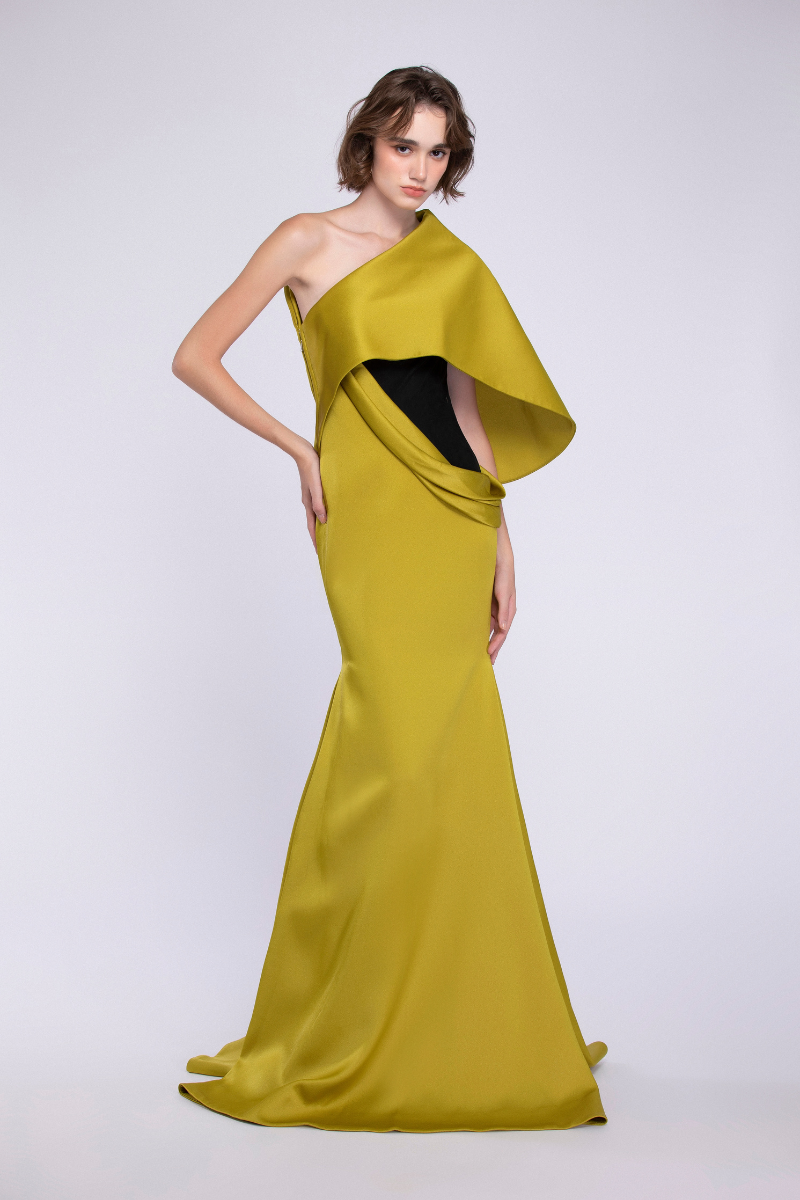 CHARTREUSE FLOW GOWN | CULT MIA | TONYY CHARTREUSE FLOW GOWN | CULT MIA | TONYY