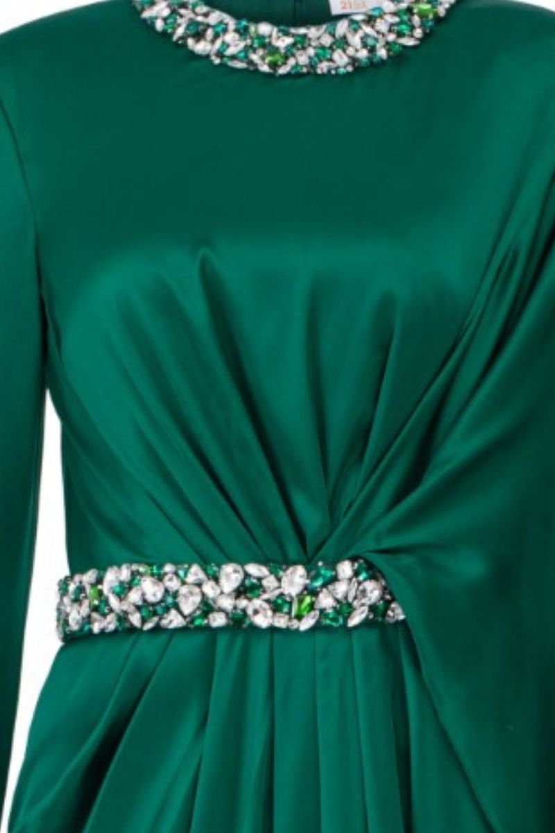 AURELIA SILK SATIN FLARED MAXI DRESS - CULT MIA