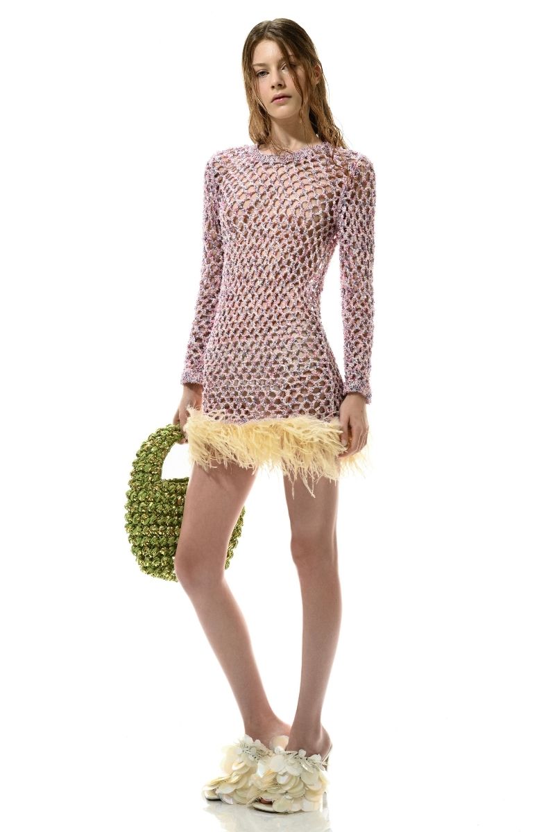 NIMFA DRESS IN PINK - CULT MIA