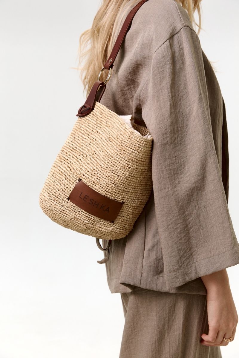 SUMMER RAFFIA SHOULDER BAG - CULT MIA