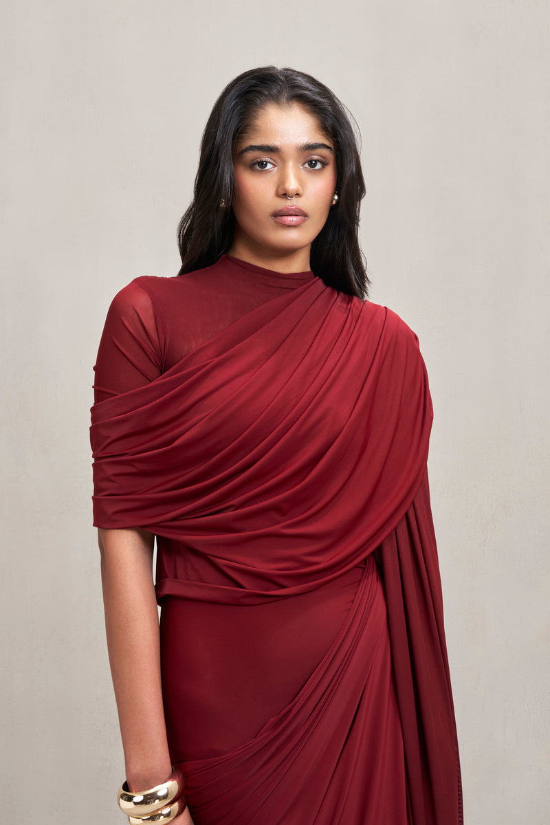 DIANNA GOWN IN BURGUNDY | CULT MIA | Deme By Gabriella DIANNA GOWN IN BURGUNDY | CULT MIA | Deme By Gabriella