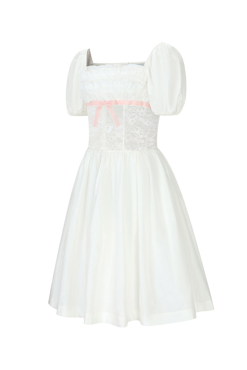 PATRICIA DRESS IN IVORY - CULT MIA
