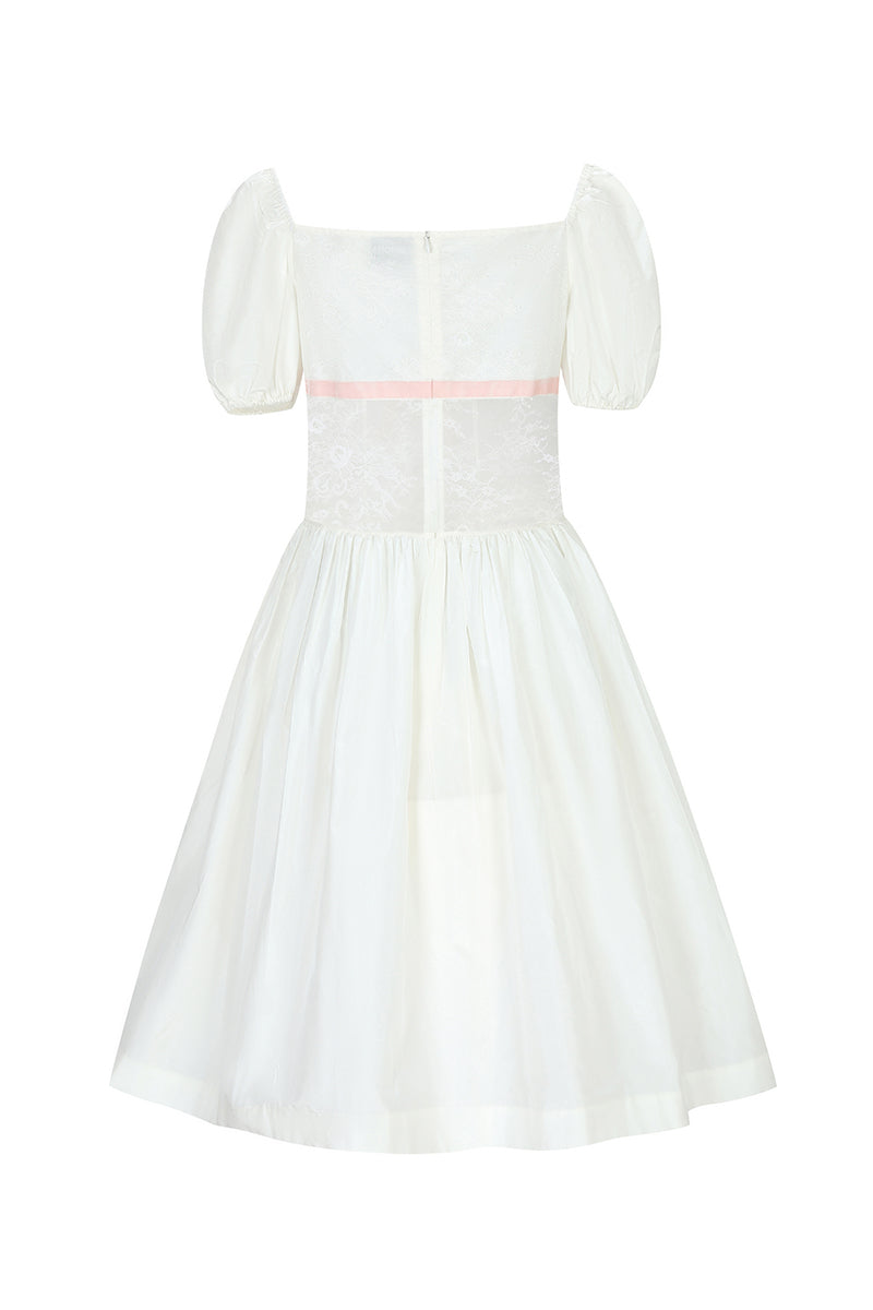 PATRICIA DRESS IN IVORY - CULT MIA