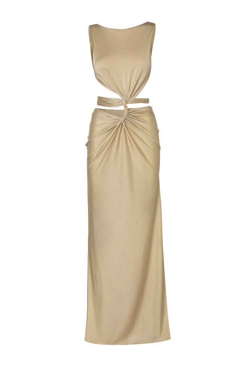 VITA ADA CUT-OUT MAXI DRESS
