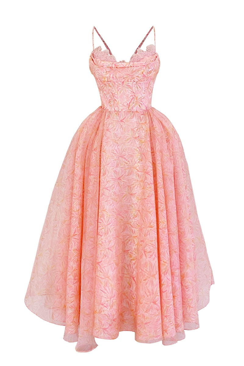 ROBE MIDI BLUSH PARADISE