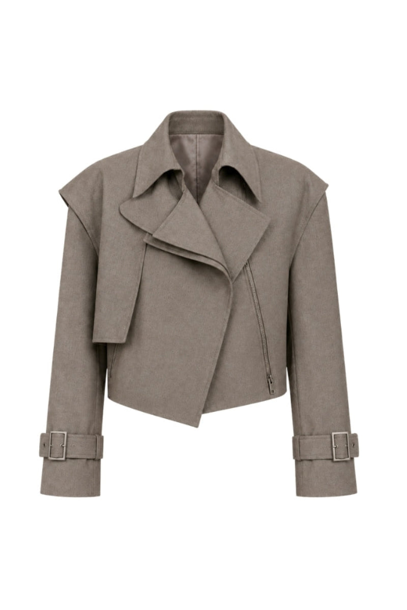 VESTE ODILE EN MÉLANGE DE LAINE