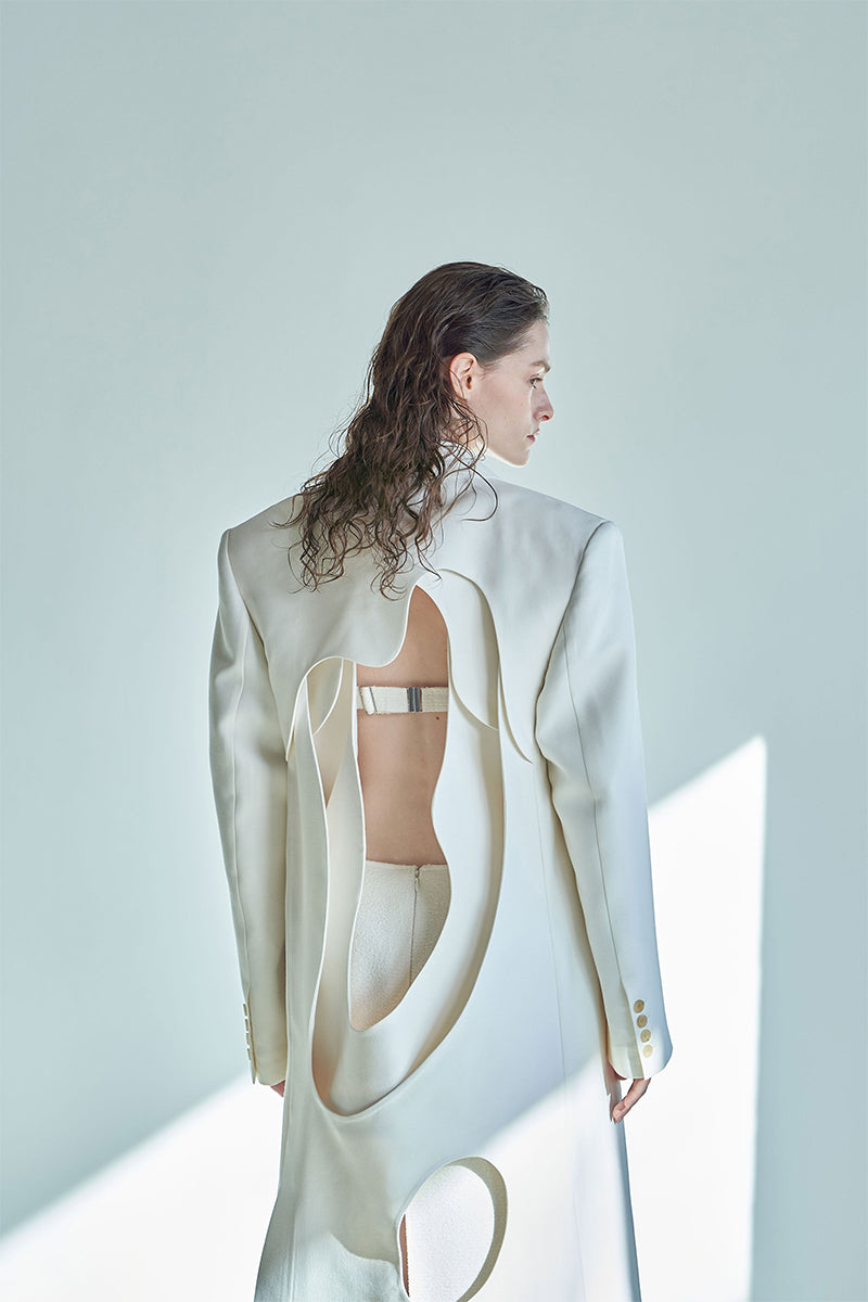 ASTRAL COUTURE WOOL COAT - CULT MIA