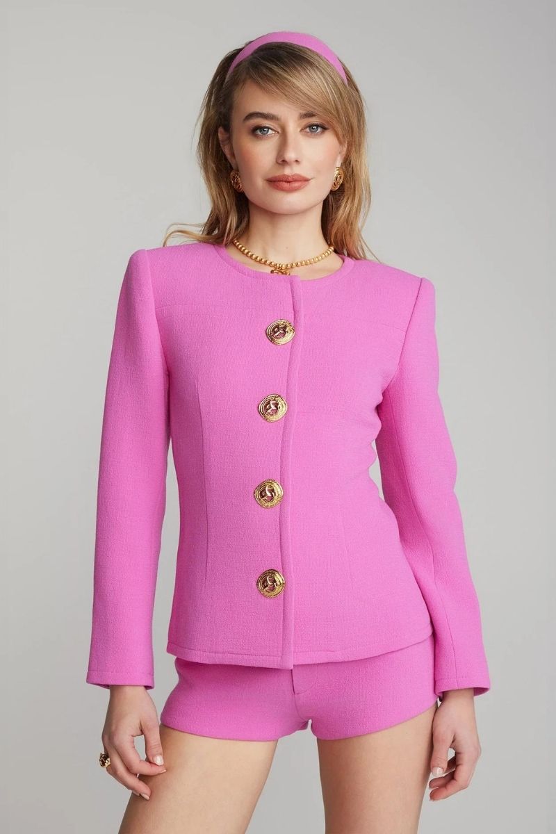 LISETTE PINK RETRO BLAZER - CULT MIA