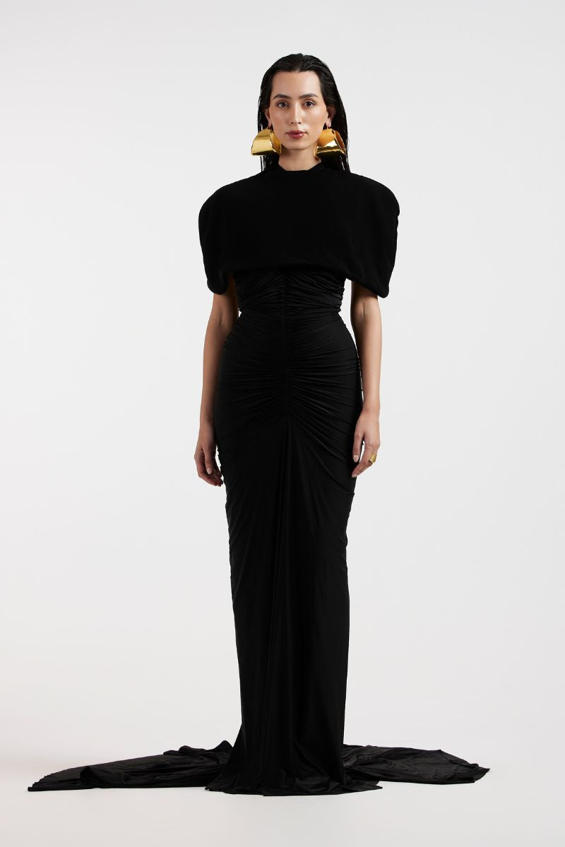 ISADORA BLACK GOWN - CULT MIA