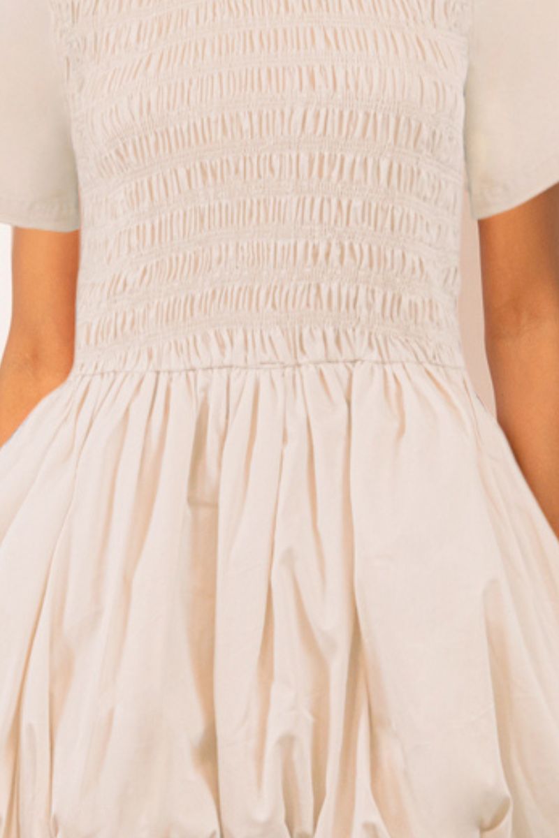 ELEANOR DRESS IN MILK - CULT MIA