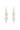 WARRIORESS MOTHER OF PEARL EARRINGS - CULT MIA