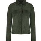ZUT REMON suede jacket, stylish men's jacket with soft suede material, featuring a classic collar and front button closure.