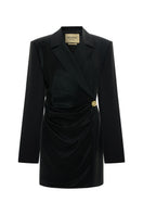 Black Berry Blazer Dress by Acaria Studio, a stylish mini dress featuring a tailored blazer-inspired design and sleek fabric.