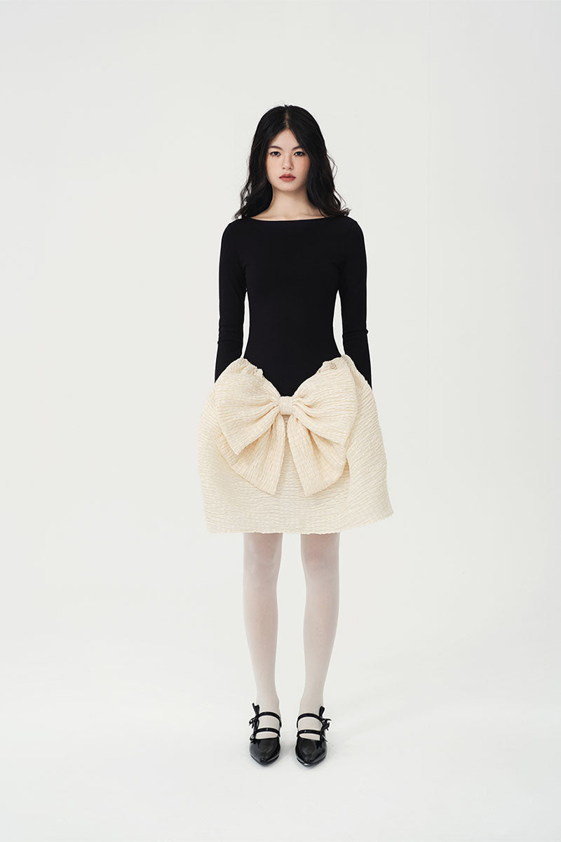 LAURA BOW DRESS