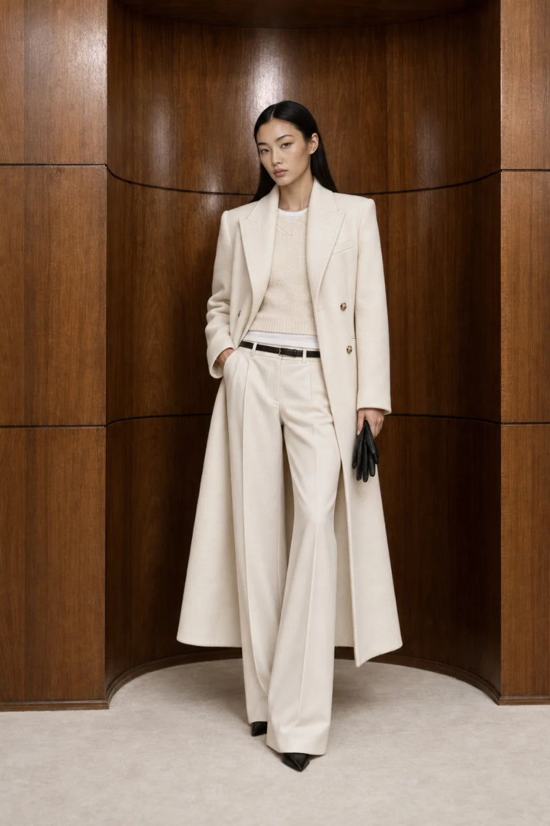 ALINE CREPE TROUSERS