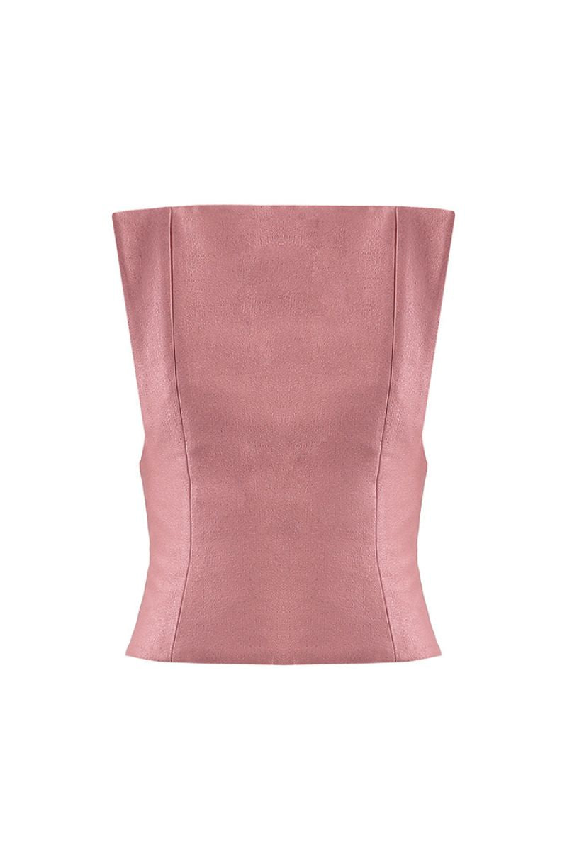PINK SQUARE CORSET - CULT MIA