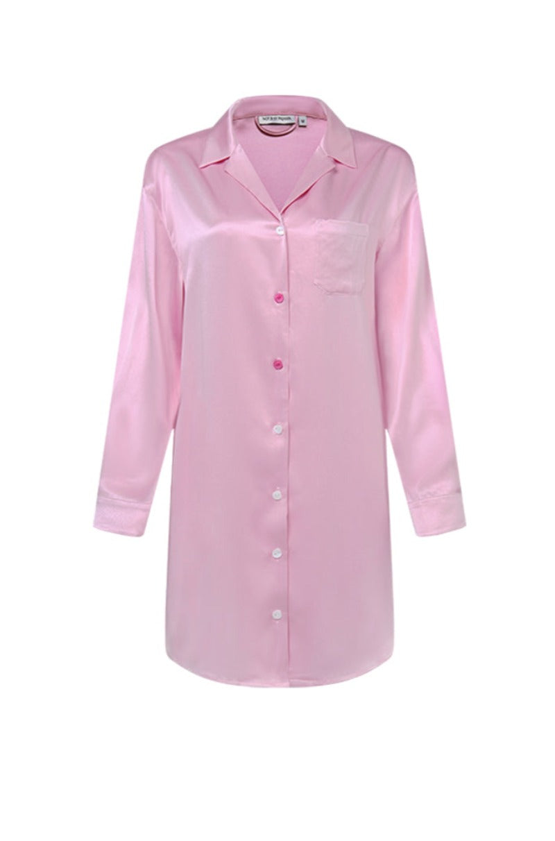 MEMORIES OF NICE SILK SHIRT DRESS - CULT MIA