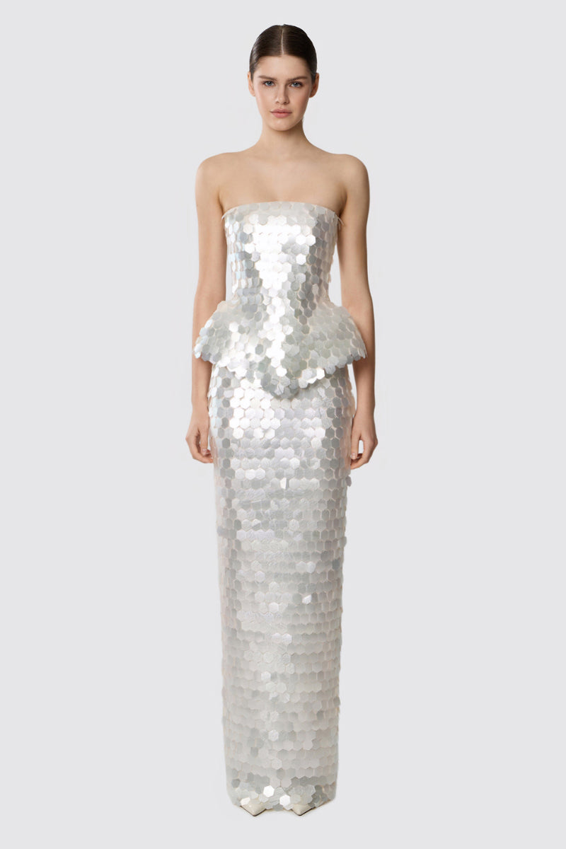 KAT SEQUINED CORSET