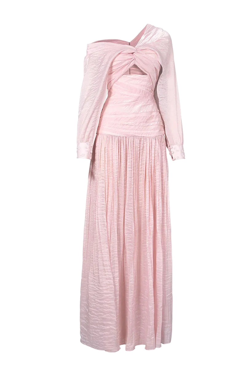 LUSTRE VEIL MAXI DRESS