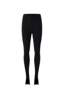Chictopia Alexandra leggings, stylish black pants with a snug fit, shown on a model highlighting their sleek design and comfortable fabric.