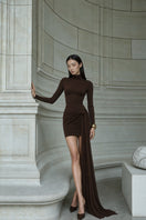ROMY MINI JERSEY DRESS