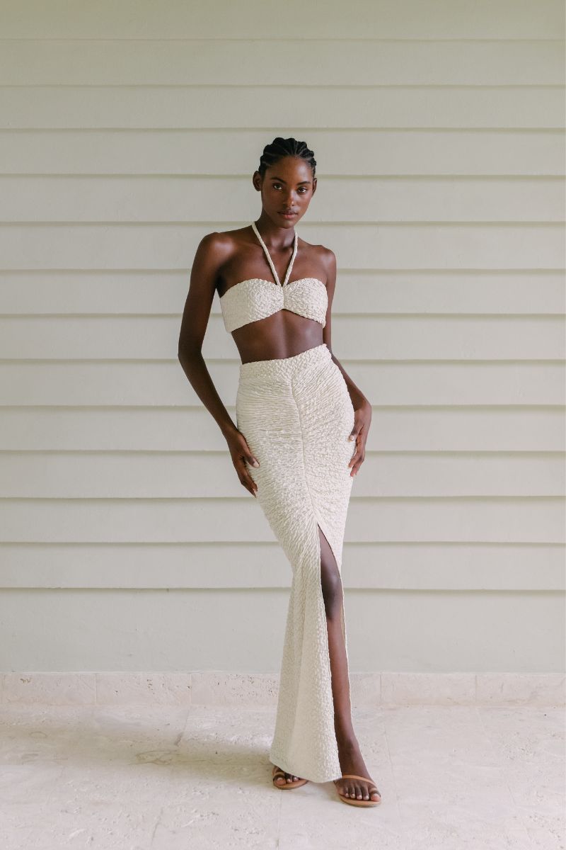 MARIA TERESA IVORY COVER-UP - CULT MIA