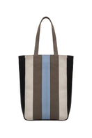 Vikele Studio multicolor COMO shopper bag, stylish shoulder bag with vibrant color blocks and spacious design.