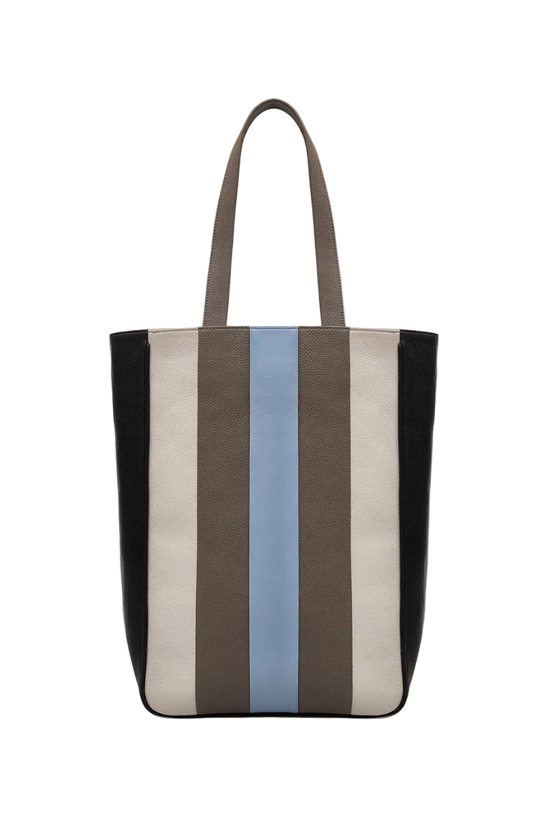 Vikele Studio multicolor COMO shopper bag, stylish shoulder bag with vibrant color blocks and spacious design.