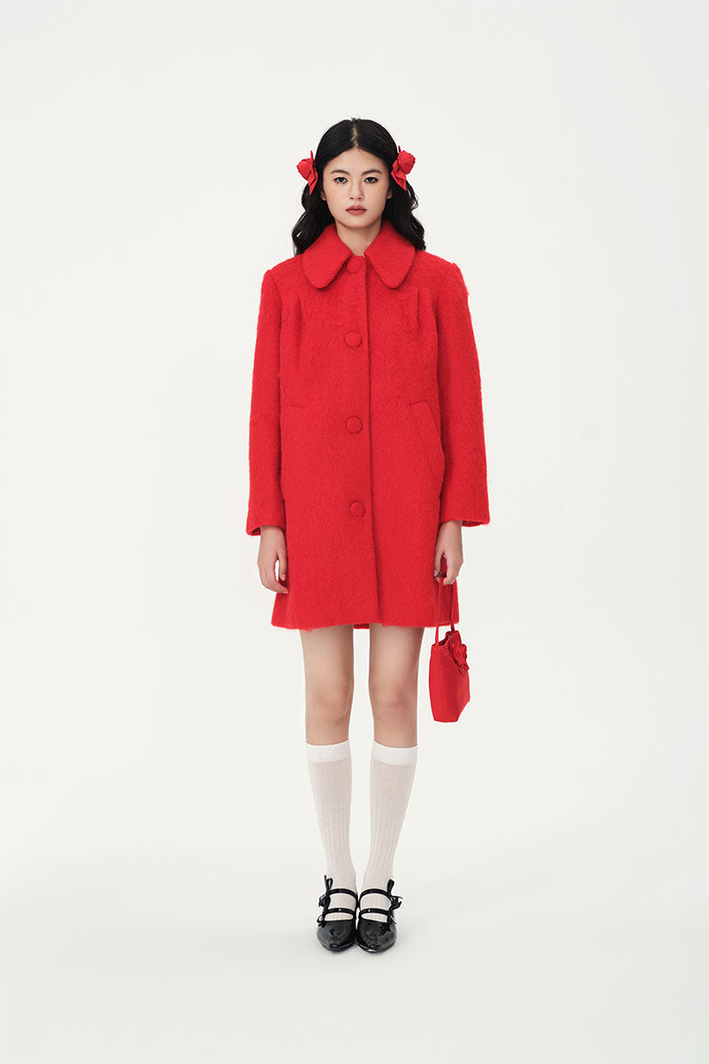 RUBY WOOL COAT - CULT MIA