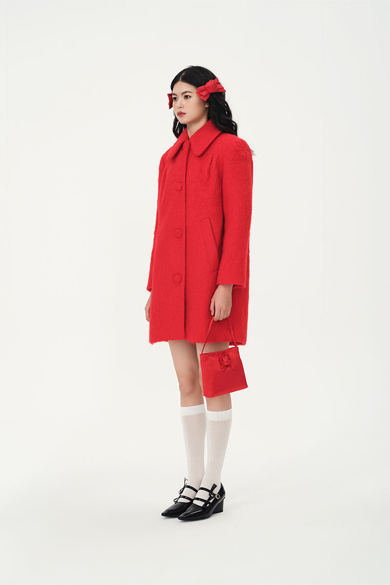 RUBY WOOL COAT - CULT MIA