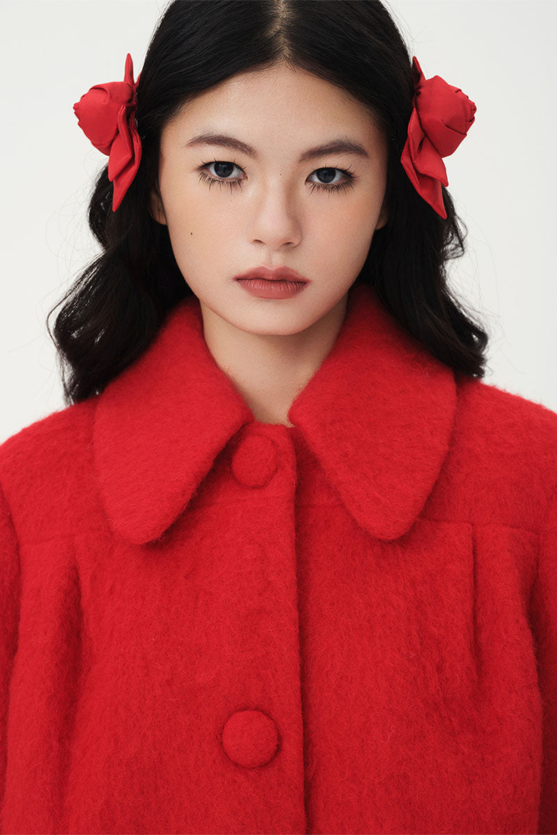 RUBY WOOL COAT - CULT MIA
