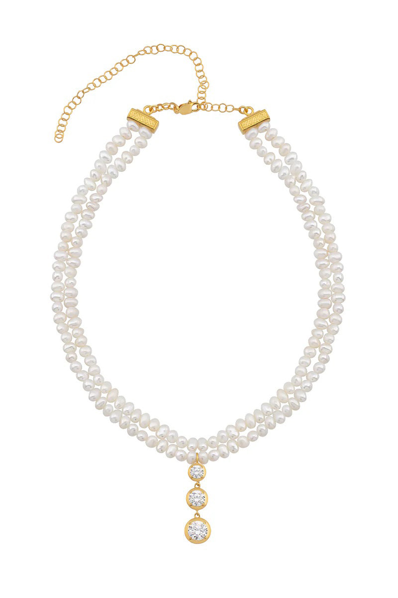 PERACAS Bella Choker necklace featuring a sleek design with a delicate chain and stylish pendant.