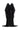 BLACK SUNIE SILK STRAIGHT MAXI DRESS | 21Six | CULT MIA