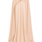 Nazlı Ceren cloud pink chiffon cape jacket with flowing fabric and elegant design, perfect for stylish layering.