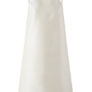 Ivory square neck mini dress by Chictopia, showcasing a stylish sleeveless design and fitted silhouette perfect for summer wear.