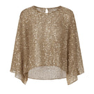 Nazlı Ceren VIONA crochet cape in antique bronze, stylish jacket with intricate crochet pattern and flowing design.
