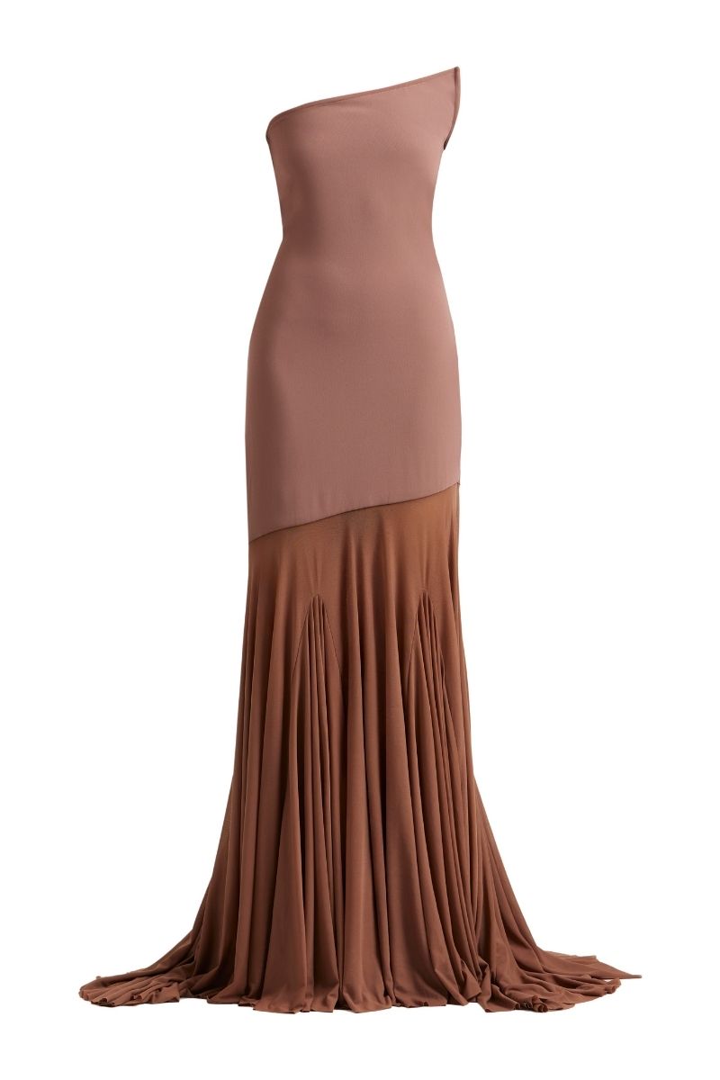 MERIDITH MAXI DRESS IN MOCHA PINK - CULT MIA
