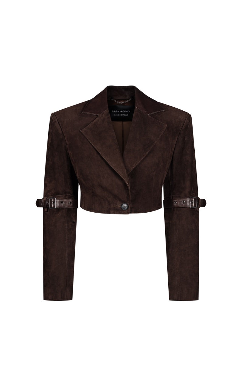 GIRRONE SUEDE BLAZER - CULT MIA