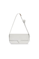 Off-white KATRINE shoulder bag by VIKELE STUDIO, featuring a sleek design and adjustable strap, displayed on a neutral background.