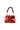 HORRA TOP HANDLE BAG IN METALLIC RED